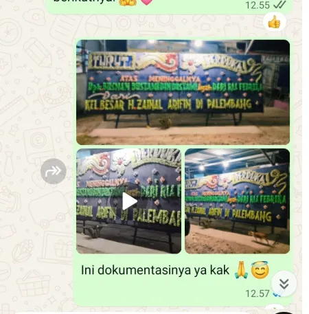 Pengiriman Papan Bunga Duka Aeon Bsd