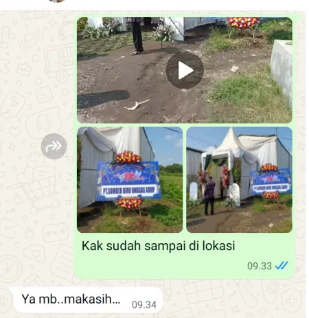 Pengiriman Karangan Bunga Aeon Bsd
