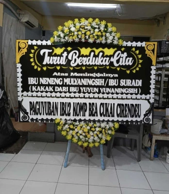 Papan Bunga di Aeon Bsd